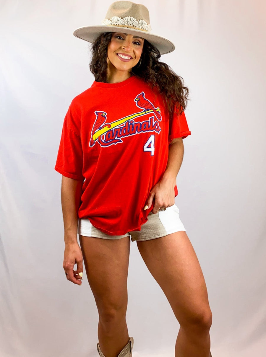 Retro Oversized Molina Cardinals Tee Shirt