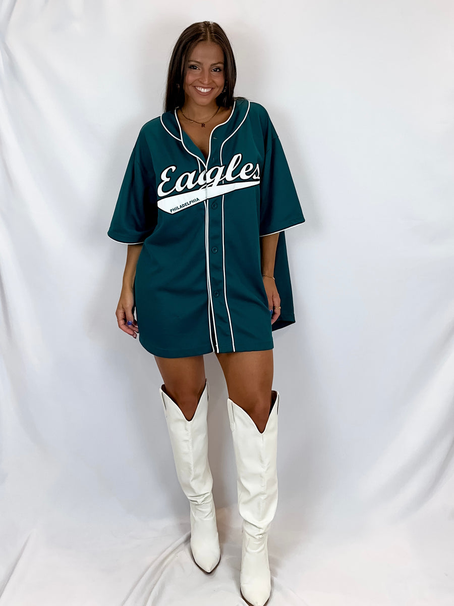 XXL Vintage Philadelphia Eagles Westbrook Baseball Jersey