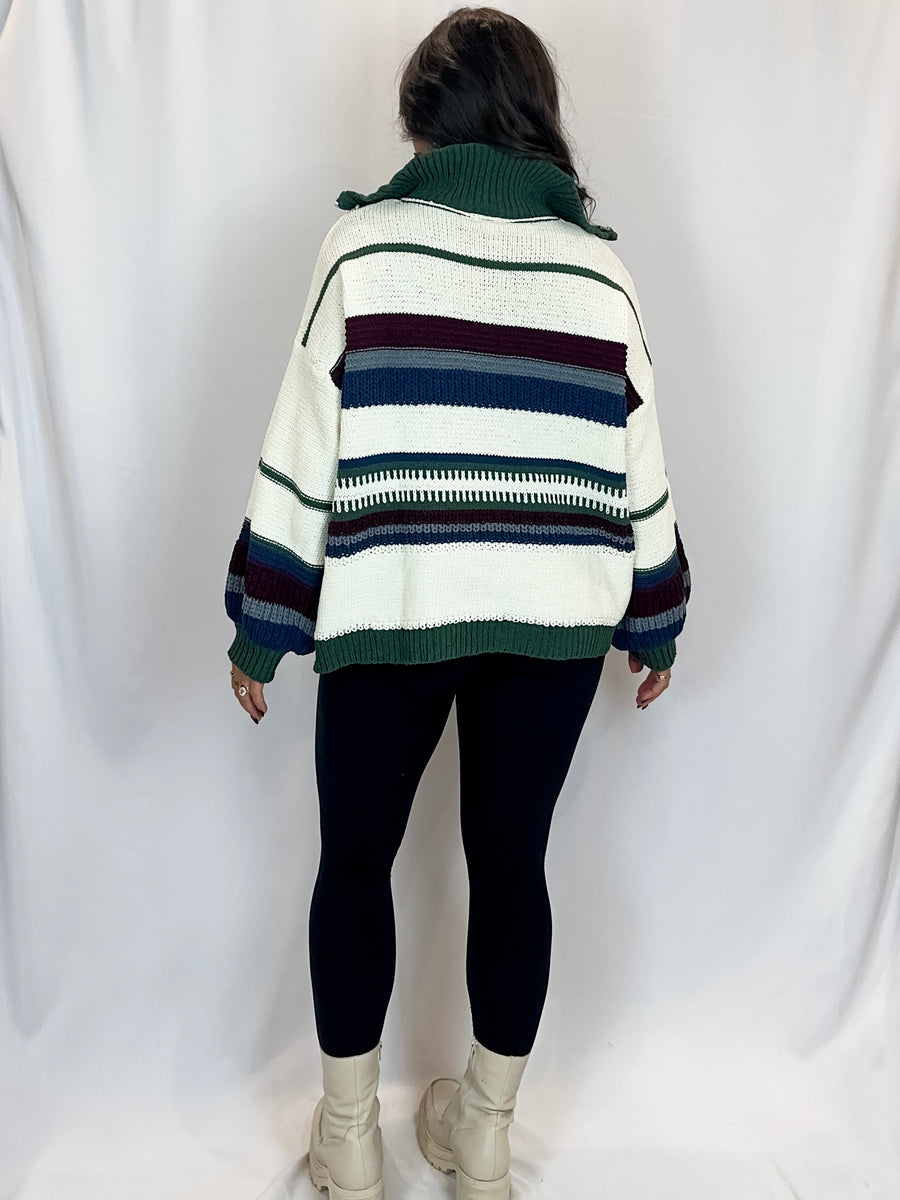 Fireside Quarter Zip Sweater