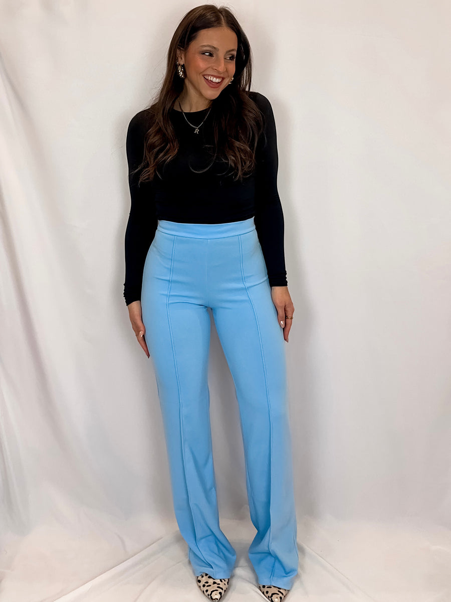 Clear Skies High Waisted Trouser