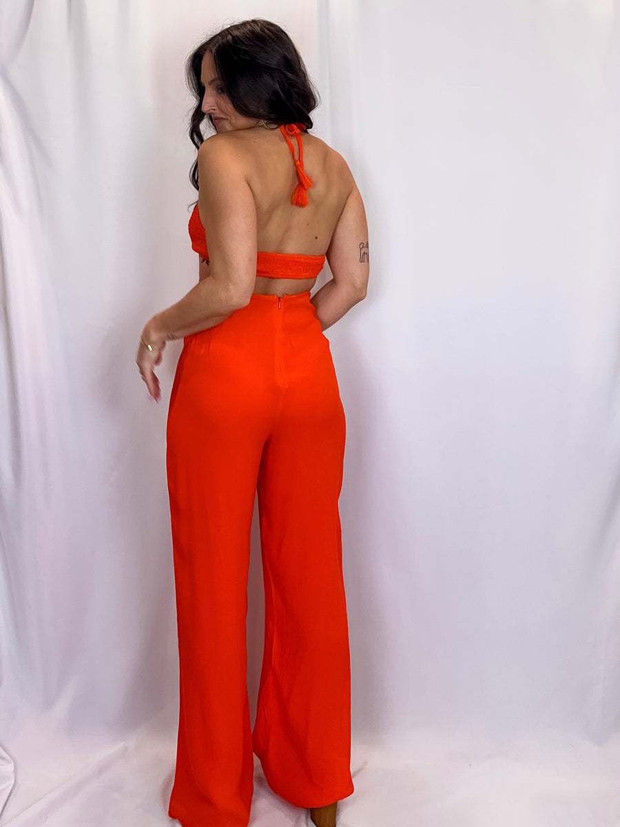 Orange Crush Jumpsuit