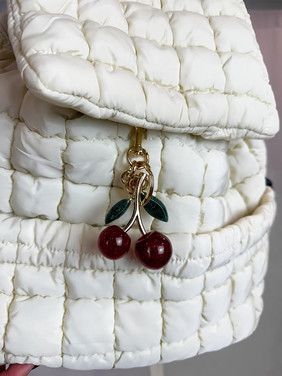 Cherry Bag Charm