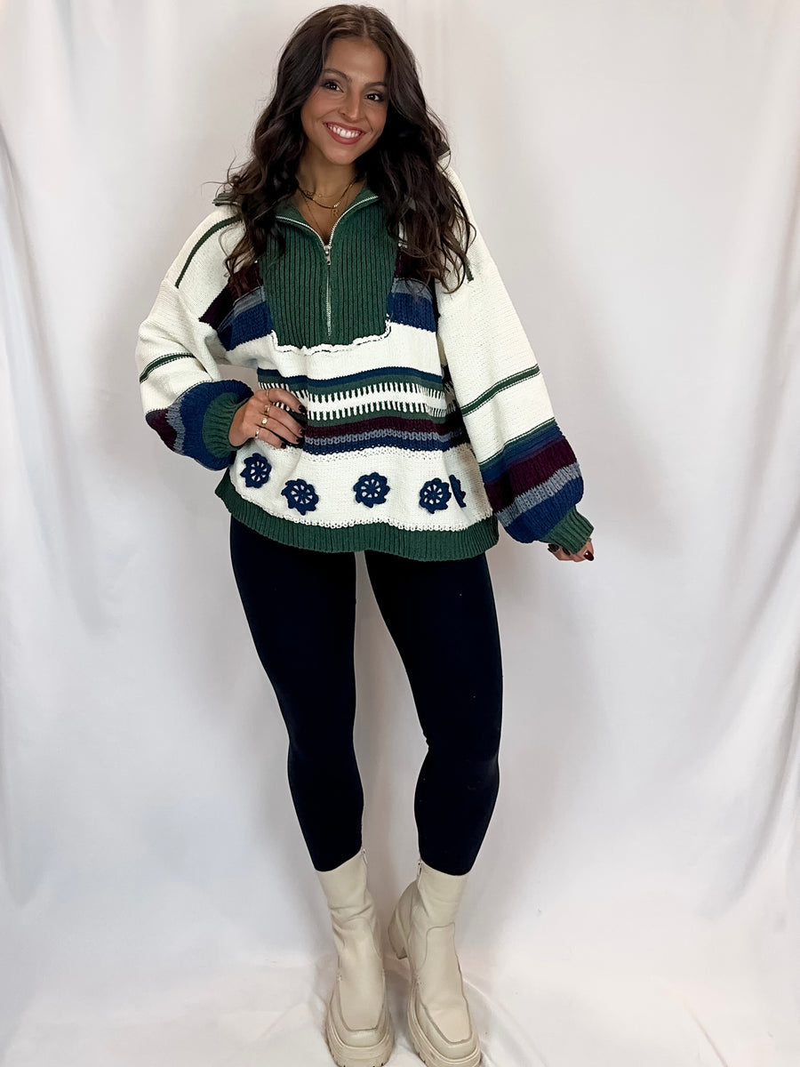 Fireside Quarter Zip Sweater