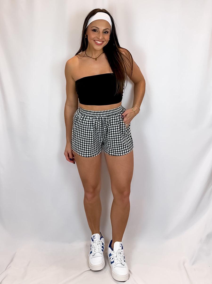 Rise and Shine Gingham Boxer Shorts
