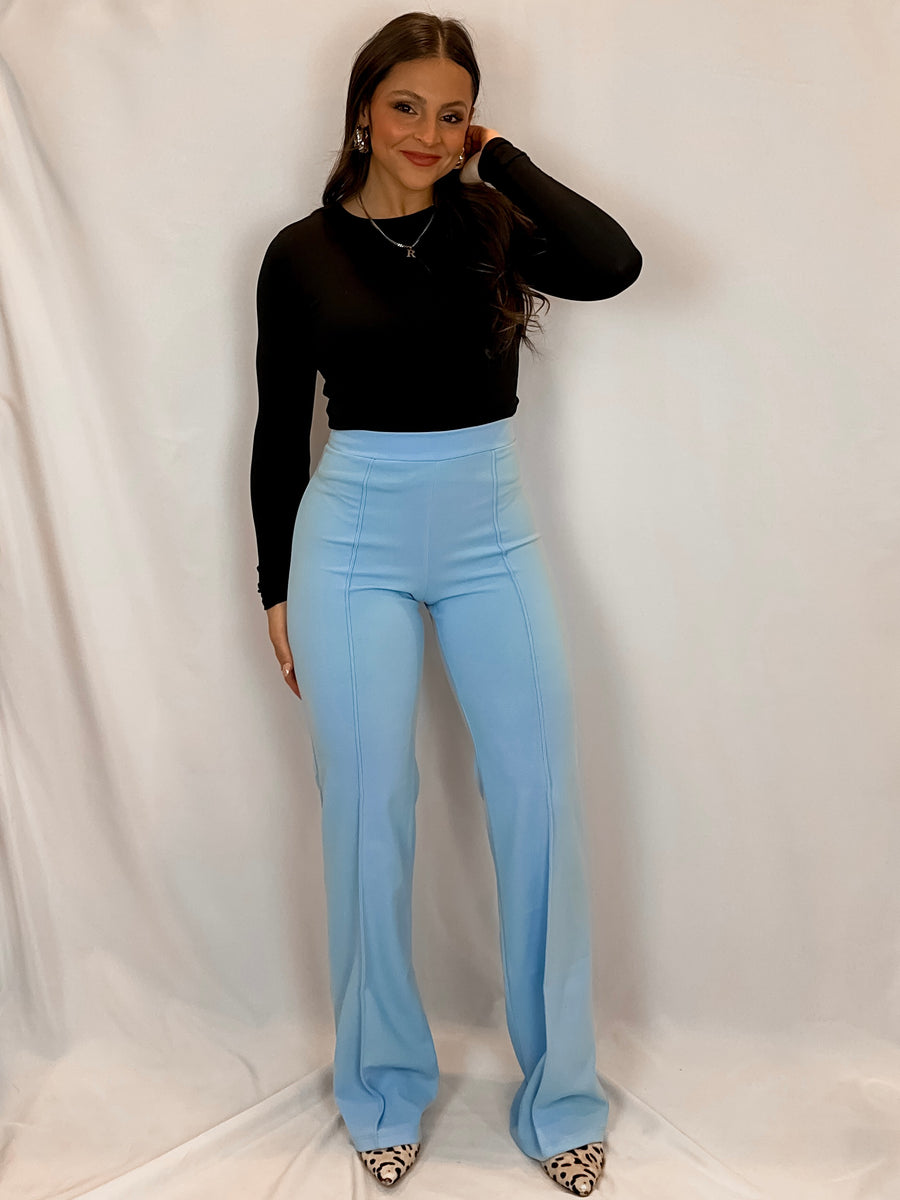 Clear Skies High Waisted Trouser