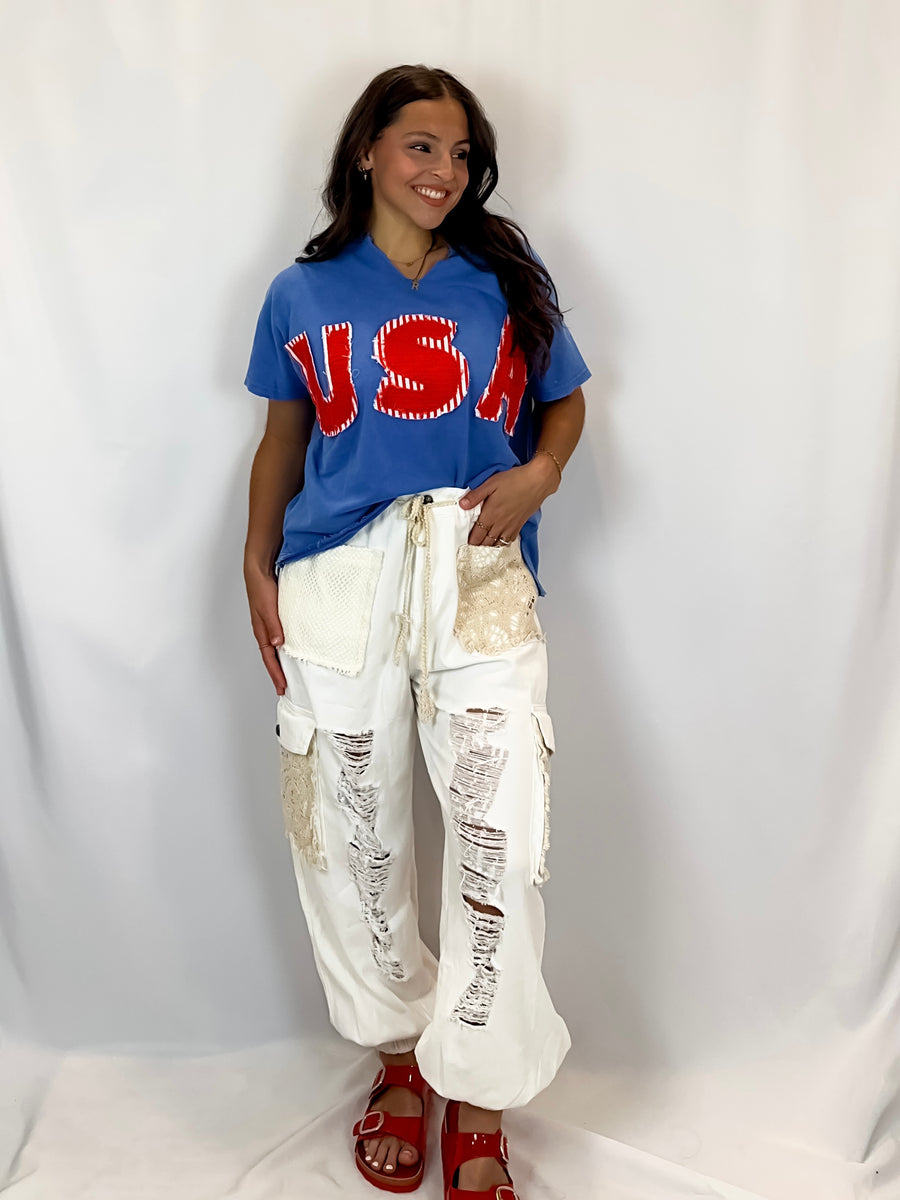 Pacific Coast Patchwork Pants