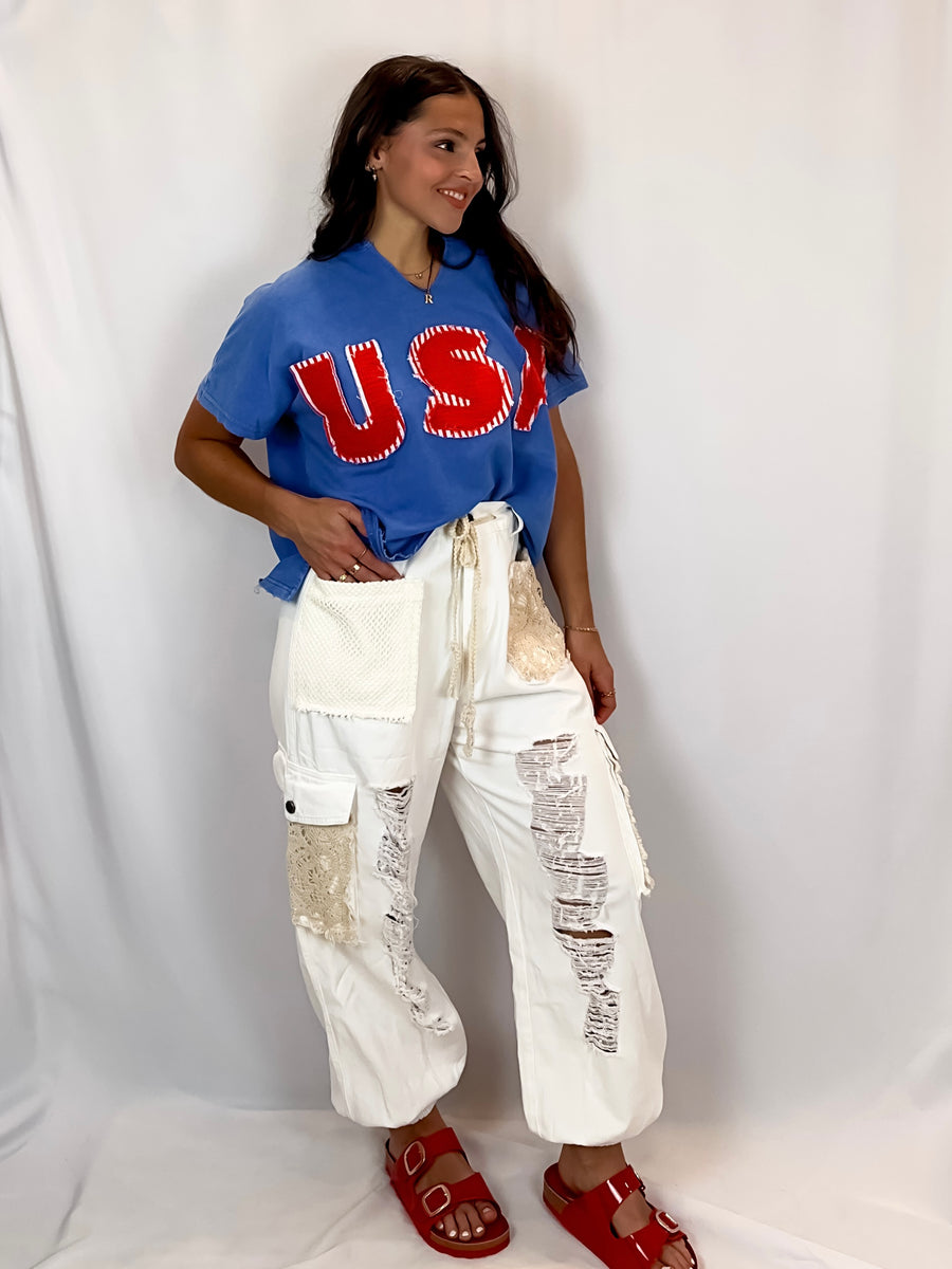 Pacific Coast Patchwork Pants