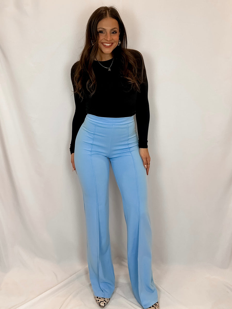 Clear Skies High Waisted Trouser