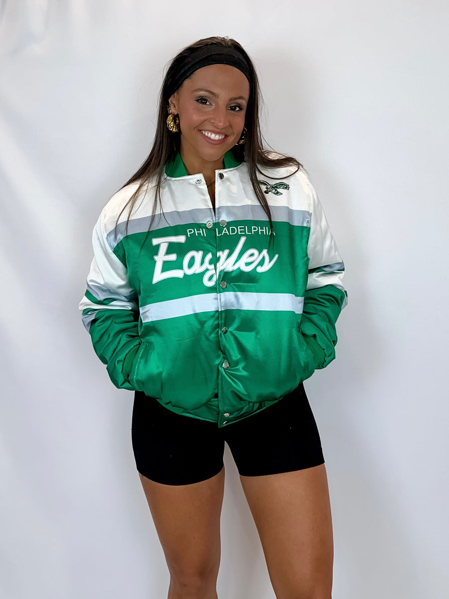 XL Retro Eagles Bomber Jacket