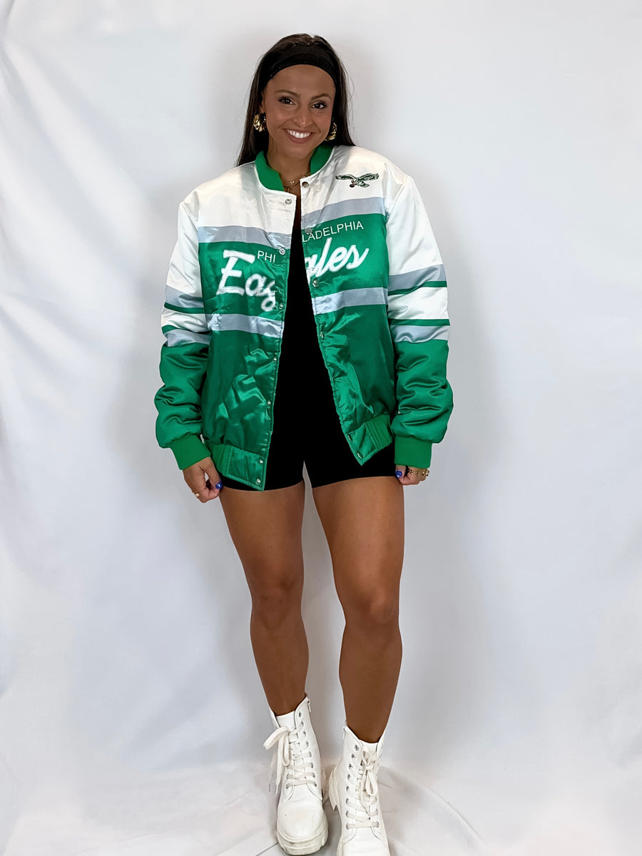 XXL Retro Eagles Bomber Jacket