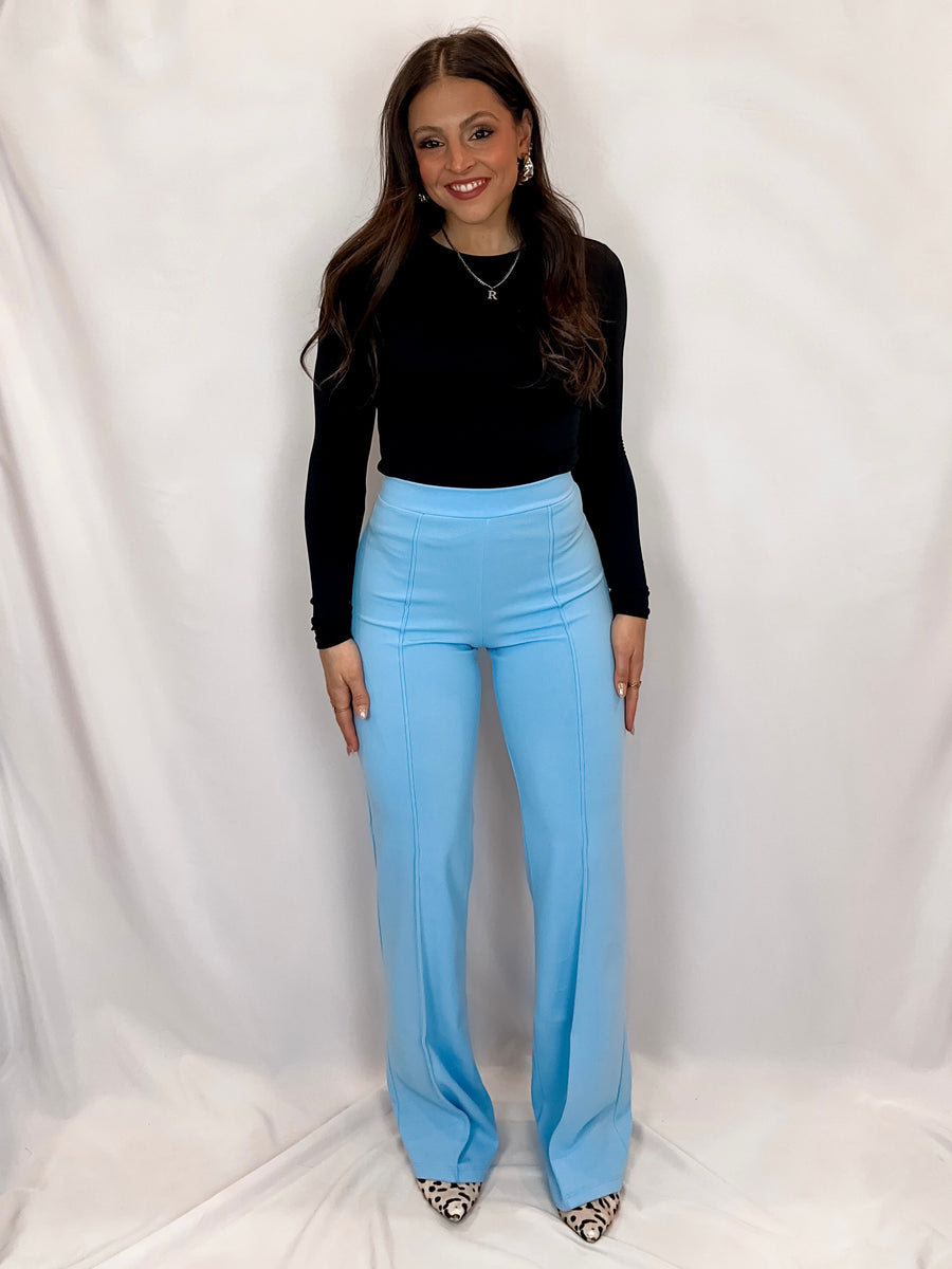 Clear Skies High Waisted Trouser