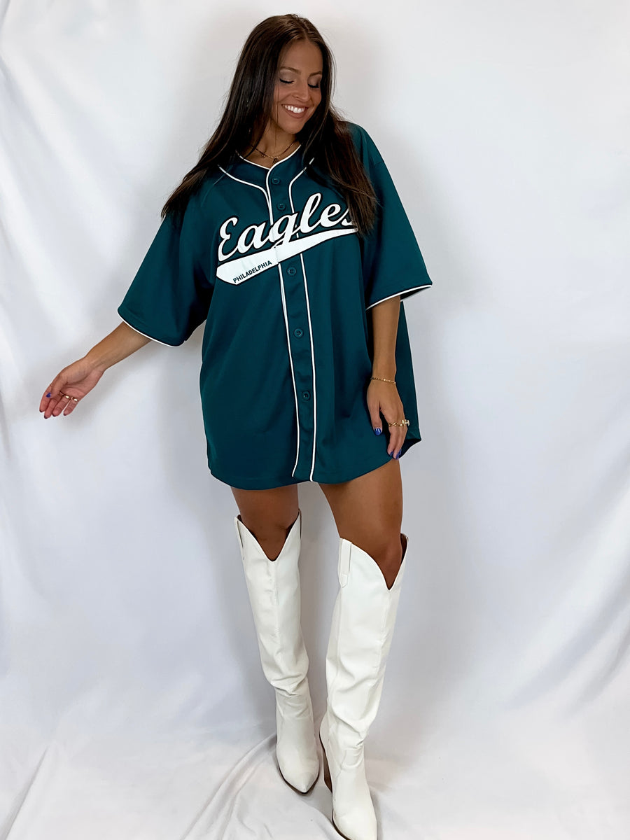 XXL Vintage Philadelphia Eagles Westbrook Baseball Jersey