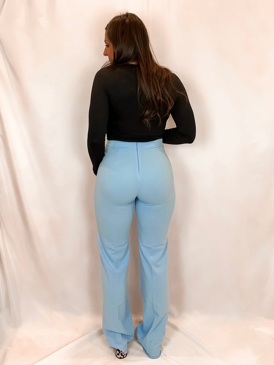 Clear Skies High Waisted Trouser