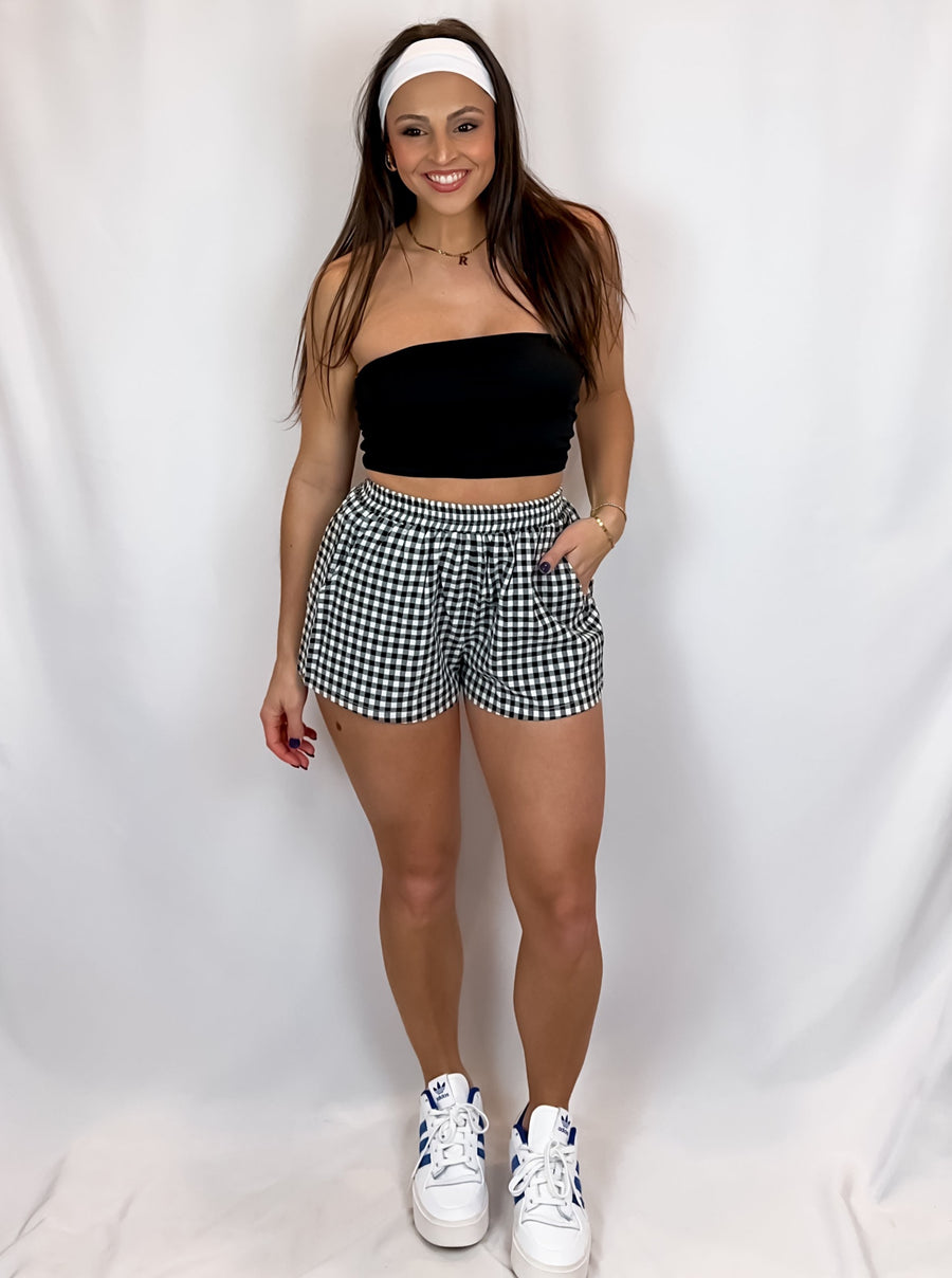 Rise and Shine Gingham Boxer Shorts