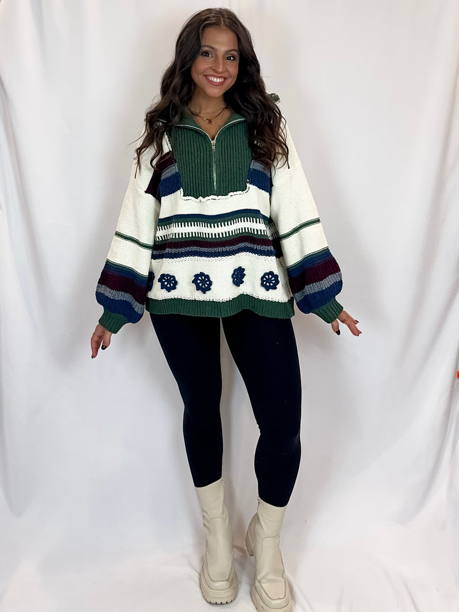 Fireside Quarter Zip Sweater