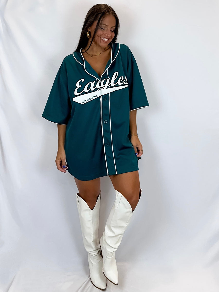 XXL Vintage Philadelphia Eagles Westbrook Baseball Jersey