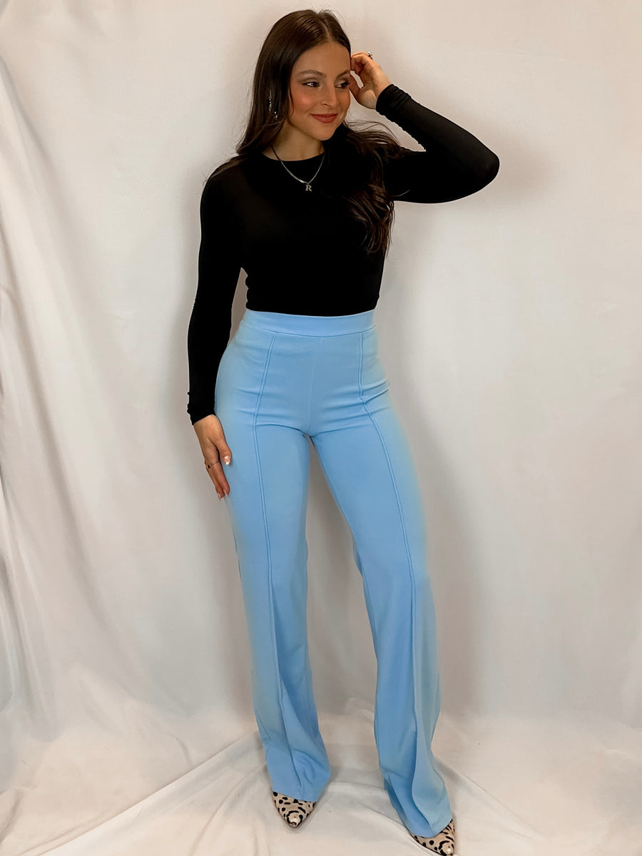 Clear Skies High Waisted Trouser