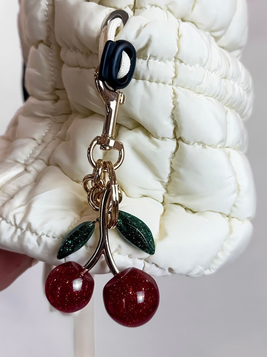 Cherry Bag Charm