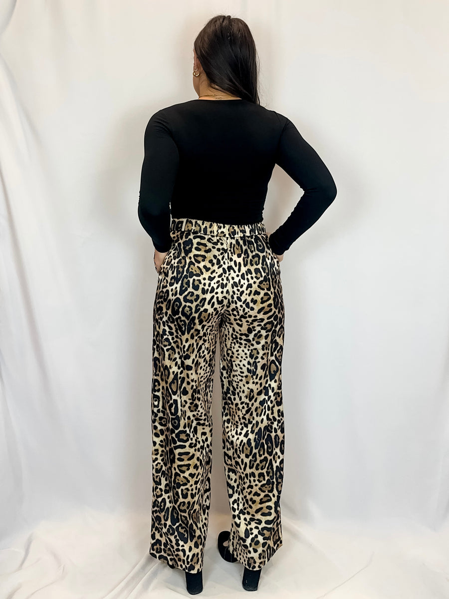 Rockin' Around Leopard Pants