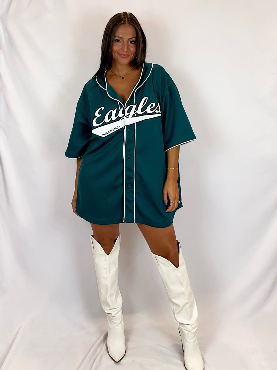 XXL Vintage Philadelphia Eagles Westbrook Baseball Jersey