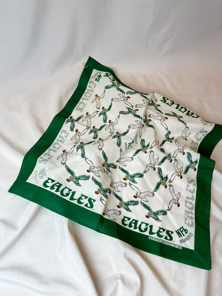 Vintage NFL Philadelphia Eagles Bandana Handkerchief