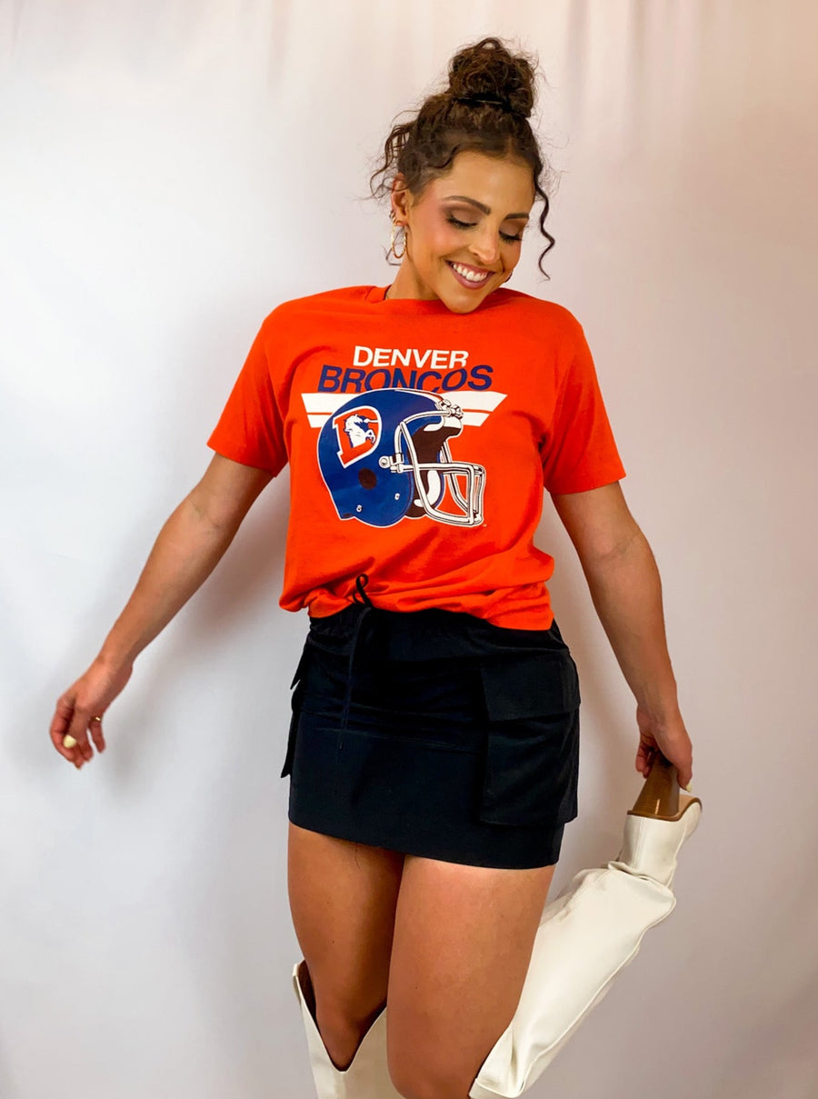 Youth Vintage Denver Broncos Tee Shirt