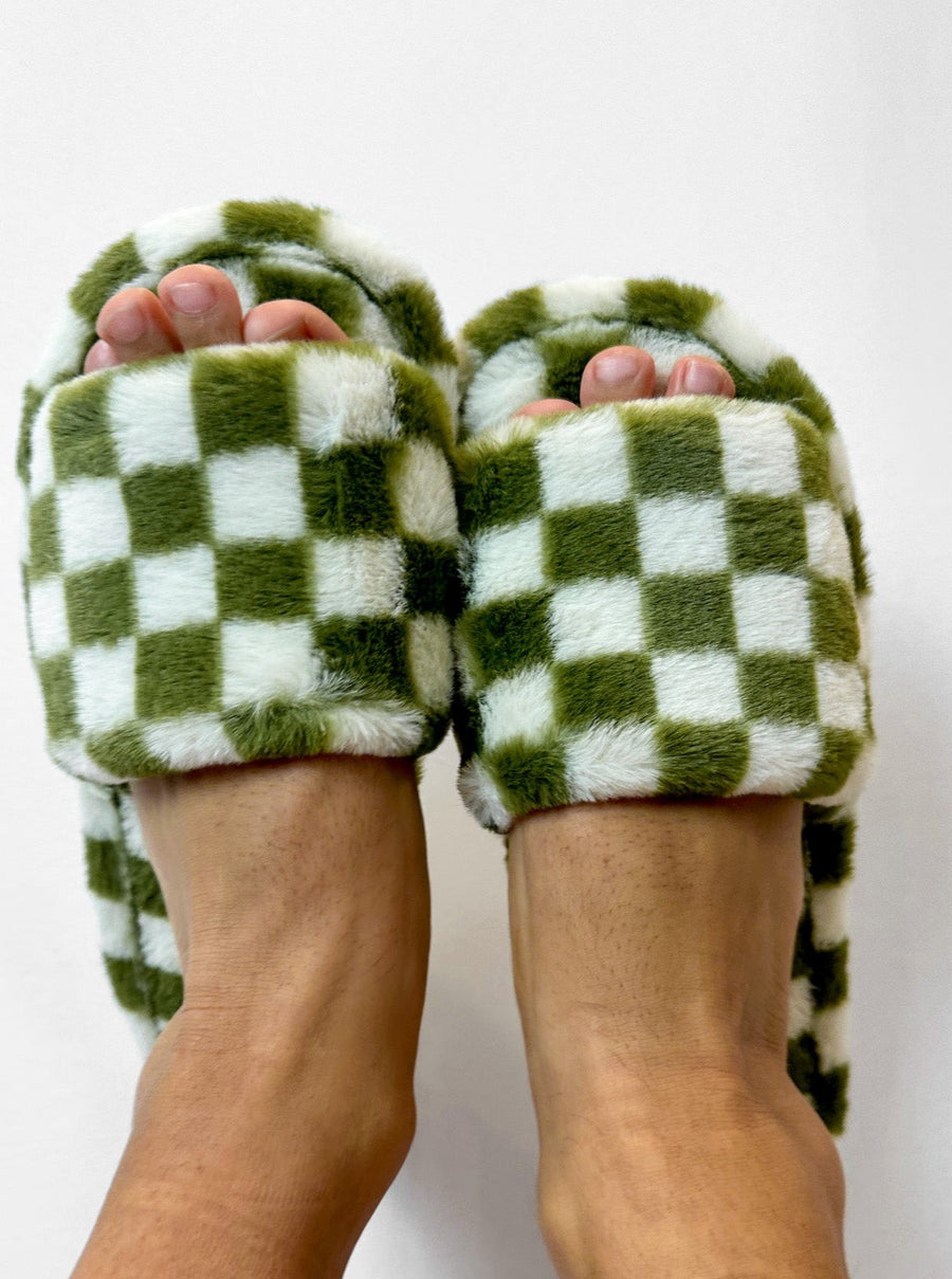 Checking It Twice Slippers