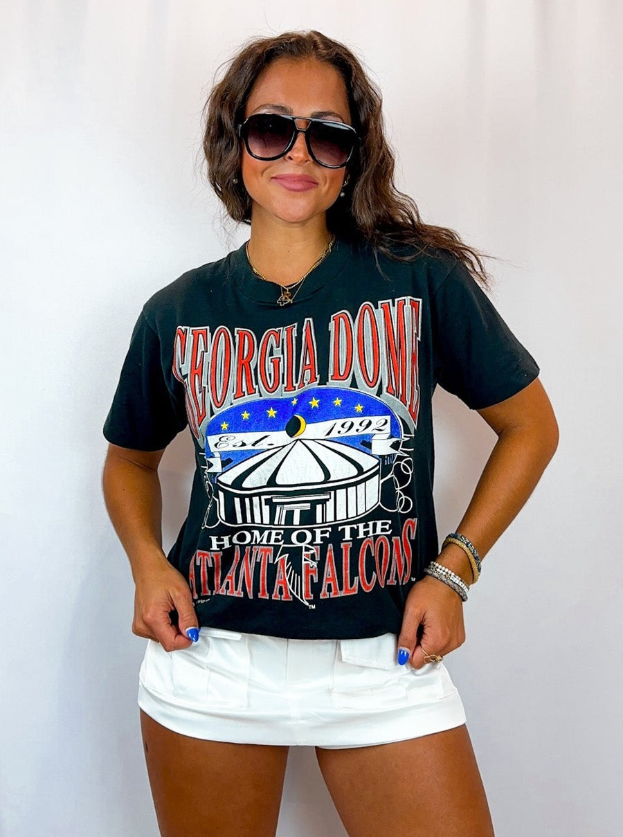 Vintage 1992 Falcons Dome Tee Shirt